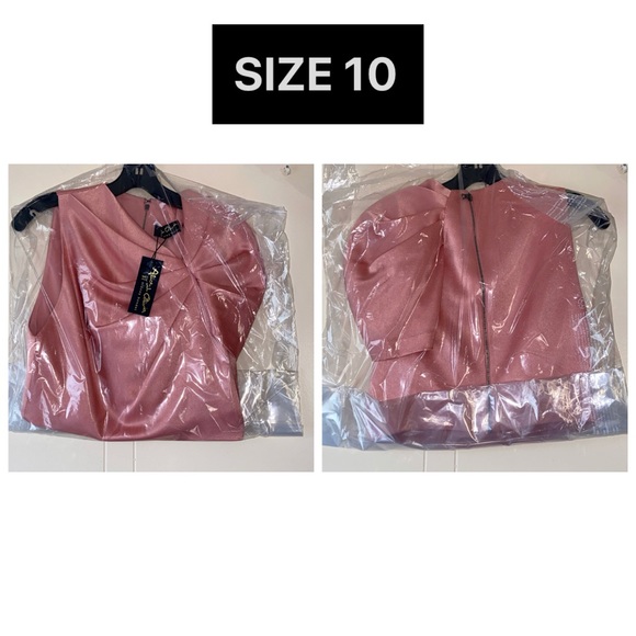 Alice + Olivia Ada Light Pink Ruffle Crop Top - Picture 6 of 16